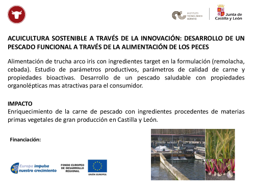 Acuicultura sostenible a través de la innovación: ACUISOST